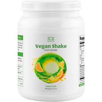 Vegan Shake cu aromă de fructe tropicale